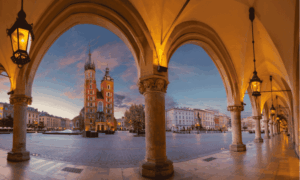cracovia puente diciembre
